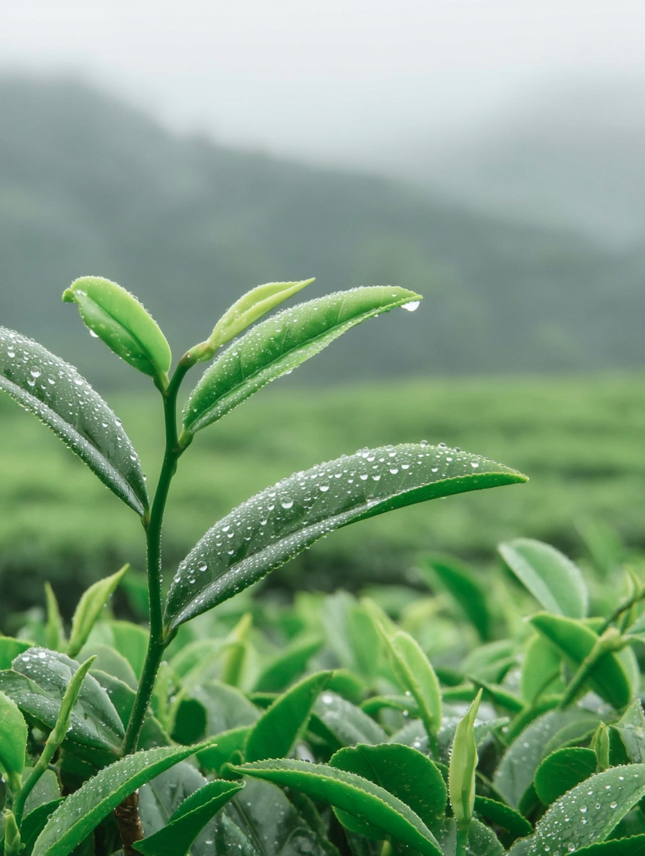 Зеленый чай Китая и ботаника выращивания в чайных провинциях