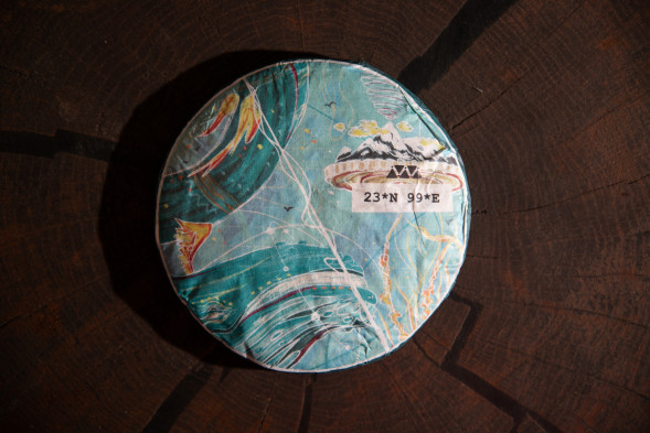 Шу пуэр Бермуды №5 — купить настоящий пуэр из Линцана с Золотыми Лезвиями