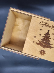 подарочная коробка &quot; С Новым Годом&quot; (18х17х11см)