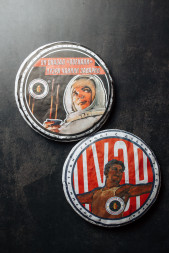 Чай шу пуэр Плакаты 1+1 (Космос+Доброе Утро) 