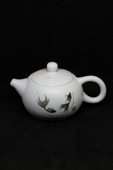 268040b Чайник Фарфор "Хоровод"