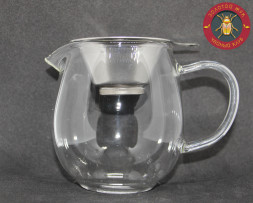 11103 Ча Хай стекло 400мл. (Сито в комплекте)