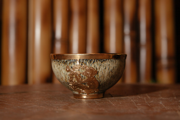 Пиала в коробке с инкрустацией (4)