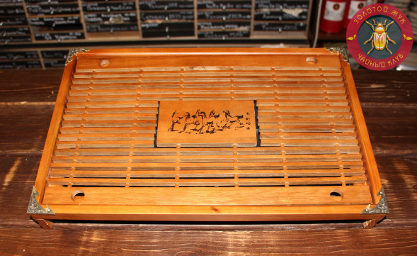 243015 Чабань 43.5х28х6см. бамбук