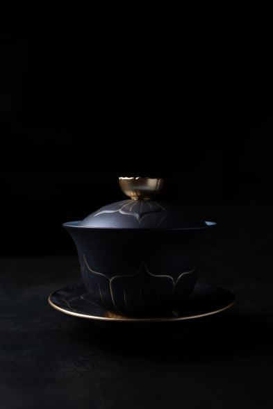 Гайвань &quot;Лотос&quot; (ручная роспись) №1